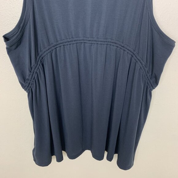 Athleta Womens 3X Air Out Cinch Tank Top Sleeveless Knit Stretch Athleisure - Picture 6 of 13